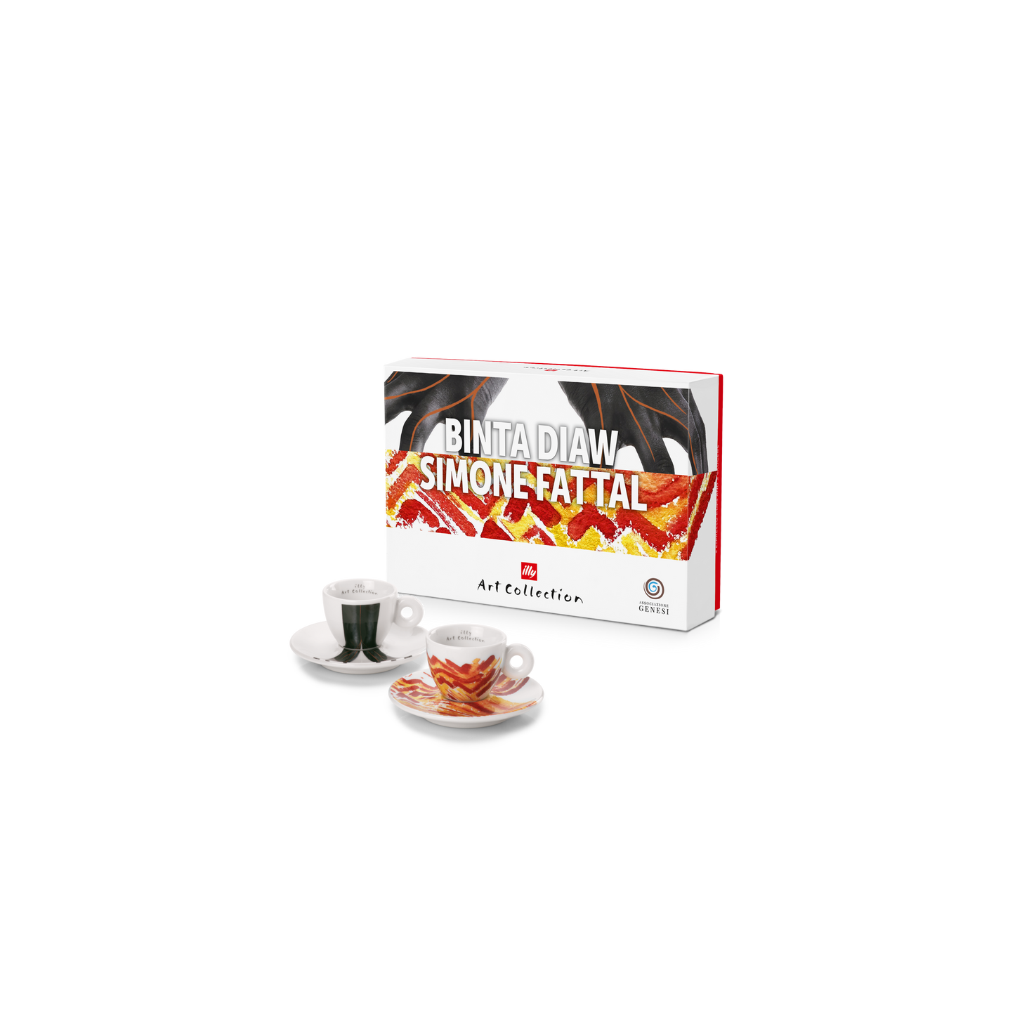 GENESI - illy Art Collection - Set of 2 Espresso Cups (25155)