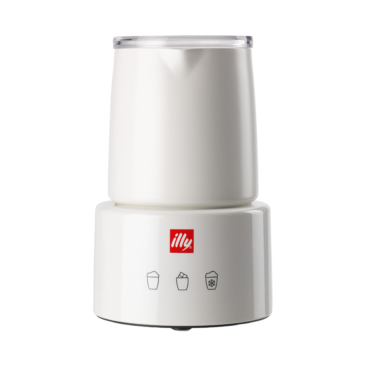 illy 電動奶泡拉花機 - 白色