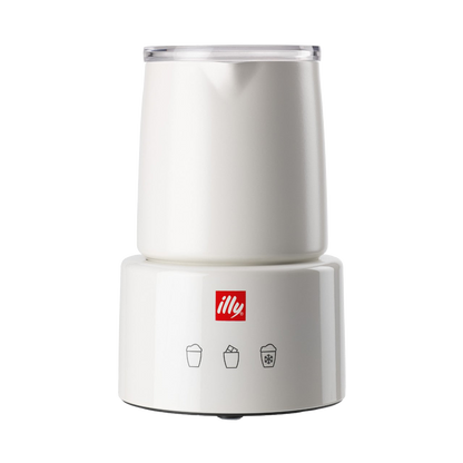 illy 電動奶泡拉花機 - 白色