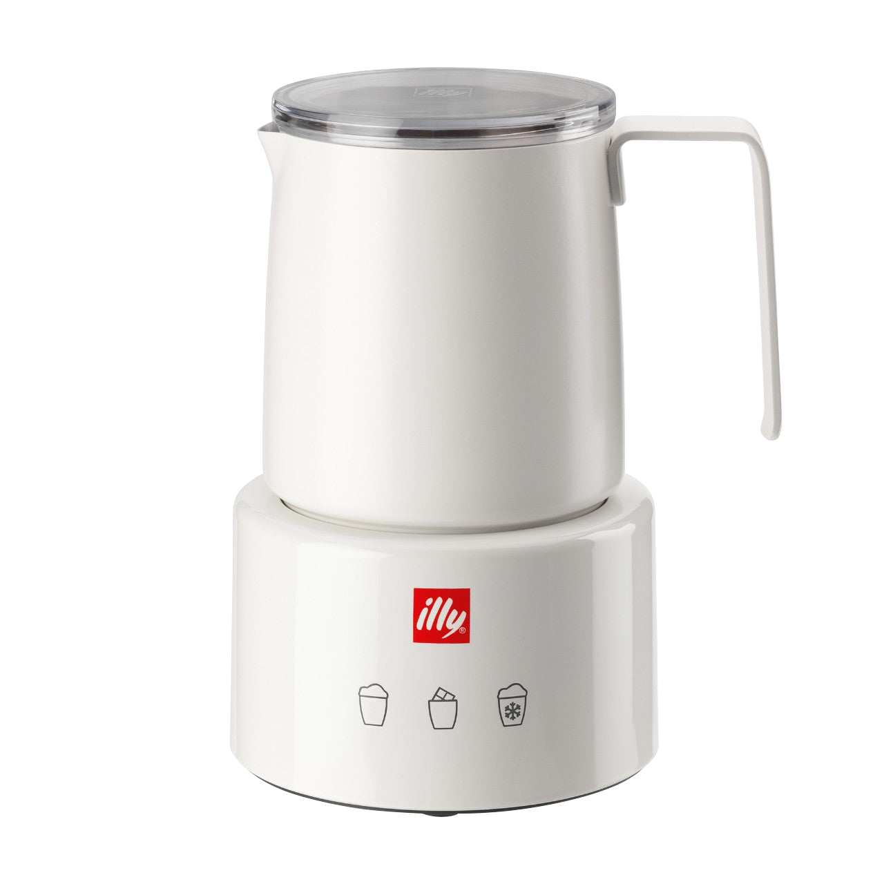 illy 電動奶泡拉花機 - 白色