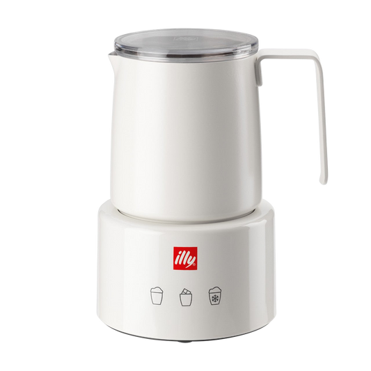 illy 電動奶泡拉花機 - 白色