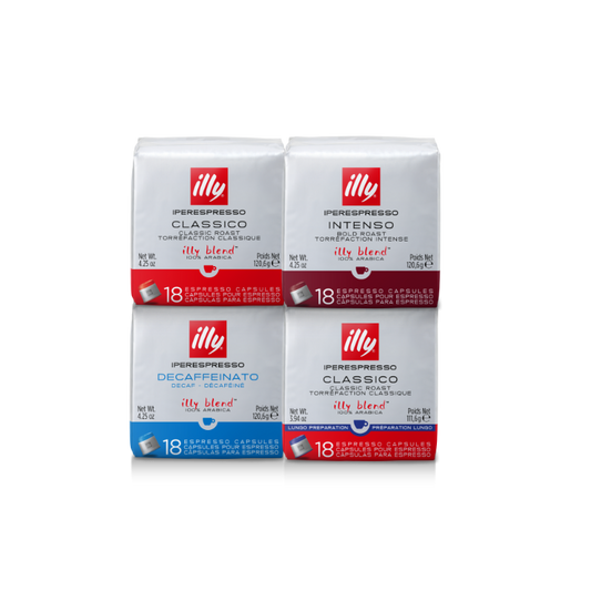 Iperespresso illy blend Sampler