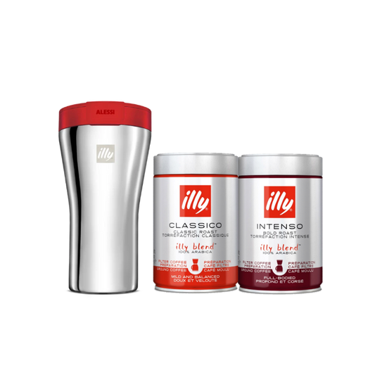 illy Travel Mug & Coffee Bundle
