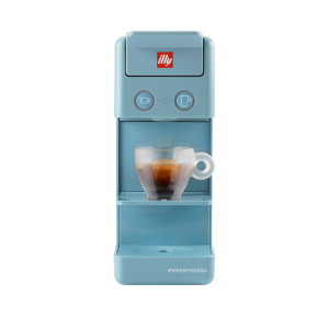 illy Malaysia Y3.3 Amalfi Blue iperespresso Italian coffee machine front