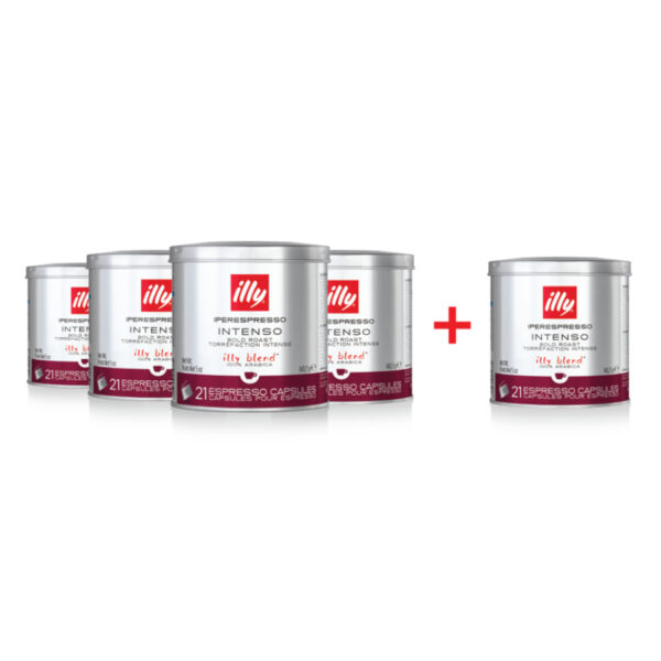 4+1 intenso illy capsules